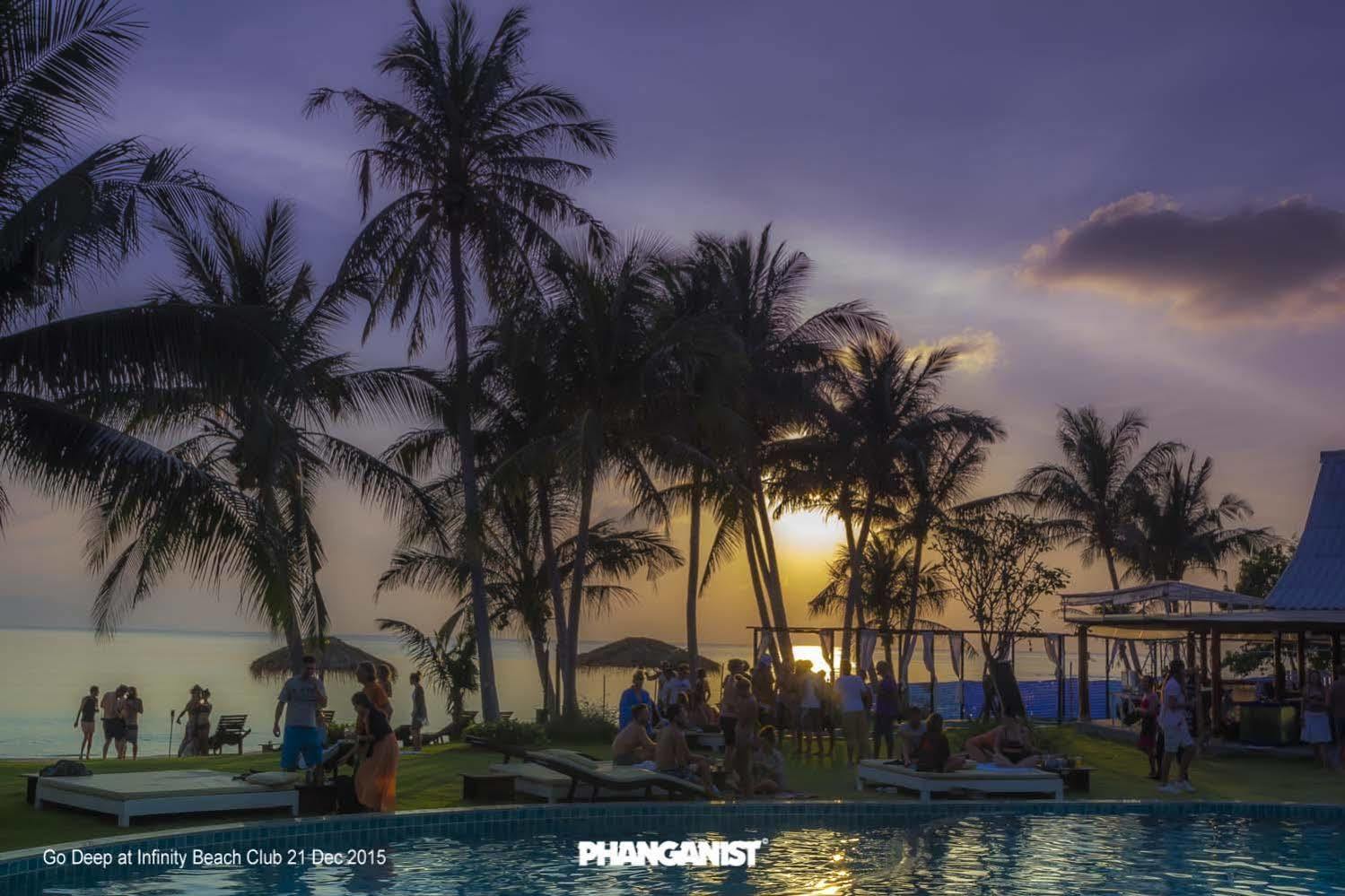 Infinity Beach Club Resort & Hostel Koh Phangan Baan Tai Exterior photo