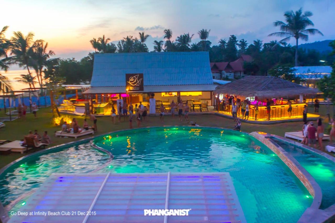 Infinity Beach Club Resort & Hostel Koh Phangan Baan Tai Exterior photo